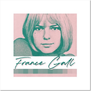 France Gall // 60s Aesthetic Design Posters and Art